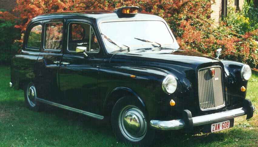 Londense London Taxi wit-1